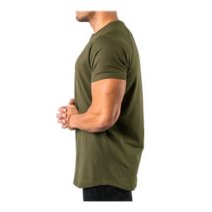 เสื้อยืดผู้ชายแขนสั้นระบายอากาศได้ดียืดหยุ่นสูงสำหรับใส่ออกกำลังกายกลางแจ้งเล่นบาสเก็ตบอลวิ่งเล่นกีฬาแขนสั้น - Product Image 3