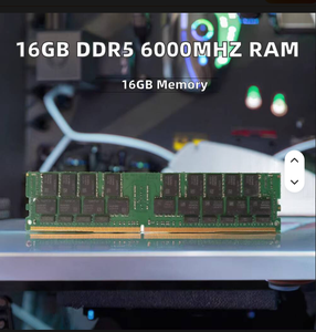Mémoire DDR5 6000 MHz 2R*4 ECC REG 16 Go 32 Go 64 Go 128 Go pour ordinateur de bureau et jeux, en stock - Product Image 1
