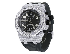 Free Shipping Iced Out Diamond <b>Studded</b> Watch <b>for</b> <b>Men</b> Luxury Designer Fashion and Business Watch <b>for</b> <b>Men</b> - Product Image 3