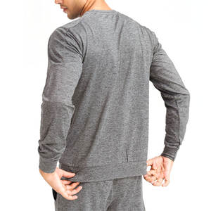 Ensembles de survêtements pour hommes en molleton épais d'hiver de haute qualité, respirants, personnalisables, vierges, pour le jogging - Product Image 3