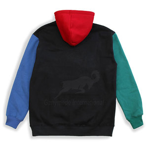 Sudaderas Gruesas con Bloques de Color, Sudadera Cálida de Forro Polar, Atuendo de Invierno, Sudaderas con Bloques de Color, Fabricación en Pakistán - Product Image 2