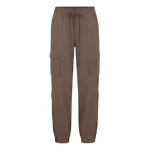 Pantalon de travail décontracté pour femme, en toile 100% coton, taille mi-haute, fermeture à cordon, respirant, séchage rapide, uni - Product Image 1