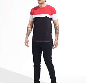 Camisetas Hip-Hop de alta calidad para hombres Camisetas sueltas de manga corta de algodón para hombres - Product Image 2