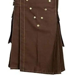 Top Kilts pour hommes personnalisés Nouveaux styles à la mode dans la conception écossaise Vente chaude Nouveau style Kilts en cuir pour hommes - Product Image 4