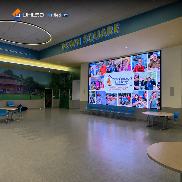 Anti-Collision Dustproof Indoor COB LED Video Wall P0.93 Fine Pitch Micro LED Screen Panel 16:9 LED Display for Museum & Retail