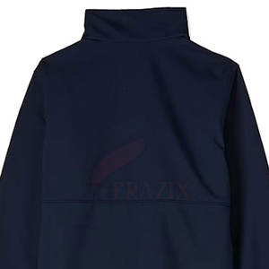 แจ็กเก็ตซอฟต์เชลล์สำหรับผู้ชายเสื้อแจ็กเก็ตกันหนาวคอตั้งดีไซน์แบบกำหนดเอง - Product Image 5