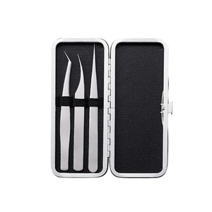 Pinzas para pestañas ligeras de nuevo estilo de Venta caliente punta puntiaguda hecha en Pakistán diseño OEM precio barato - Product Image 1