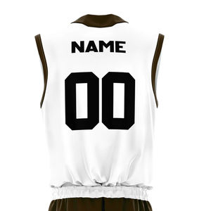 Uniformes de basket-ball personnalisés de haute qualité à vendre en ligne Concevez votre propre maillot et short de basket-ball par sublimation - Product Image 6
