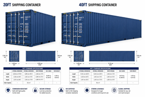 Contenedor de Carga de Acero de 40 pies de Alta Resistencia para Transporte de Mercancías y Almacenamiento - Contenedor de Carga Seca - Product Image 5