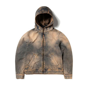 Vente en gros de sweat à capuche vierge surdimensionné délavé à l'acide fournisseur de streetwear sweat à capuche au design unique délavé à l'acide - Product Image 1