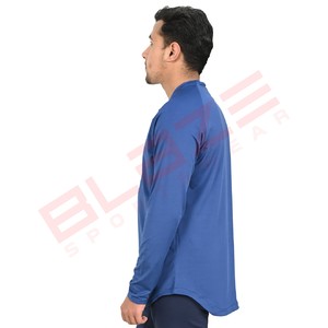 Camisetas personalizadas OEM para hombre, camisetas de manga larga de gran tamaño personalizadas de calidad superior con serigrafía vintage, camisetas de banco - Product Image 4