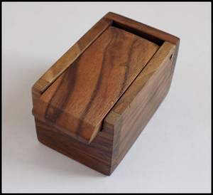 CAJA DE REGALO DE JOYERÍA PERSONALIZADA ARTESANAL Caja de joyería de boda de lujo Caja de regalo nupcial de madera rústica - Product Image 4