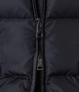 Chaqueta Bomber Profesional de Invierno para Mujer, Color Negro Sólido, Capucha con Logotipo Personalizado, Manga Larga, Acolchada, Impermeable, Cortavientos, de Algodón de Secado Rápido - Product Image 6