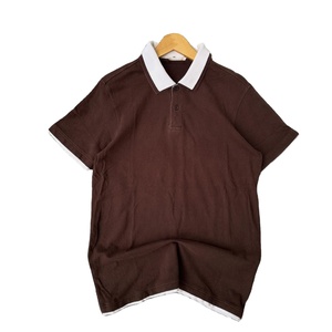 เสื้อโปโลผ้าฝ้ายปิเก้คุณภาพสูง 220 GSM สีแดงเลือดหมู ระบายอากาศได้ดี นุ่มสบาย สกรีนโลโก้ตามสั่ง รับผลิตแบบ OEM เสื้อโปโลชาย - Product Image 5