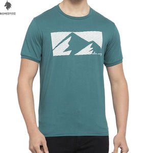 T-shirt personnalisé de haute qualité pour hommes Ringer Shoulder Super Large 100% Cotton Streetwear Fashion T-shirts pour hommes - Product Image 1