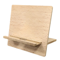 Support de téléphone magnétique flexible en bois avec chargeur pour bureau et lit, hauteur réglable, design portable et inclinable