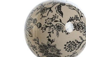 Boules décoratives modernes en résine MOP naturelle de qualité supérieure, incrustation d'os, motif lune, pour table indienne, décoration de salon, art pour la maison, ensemble - Product Image 2