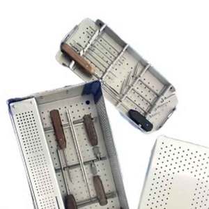 Juego de Instrumentos de Tornillos Manuales de Acero Inoxidable Herbert con Caja de Tornillos, Kit de Herramientas Quirúrgicas Ortopédicas de 19 Piezas para Fijación Ósea - Product Image 3