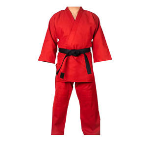 Combinaison d'arts martiaux unisexe professionnelle en coton respirant de haute qualité pour hommes et femmes, logo personnalisé - Product Image 1