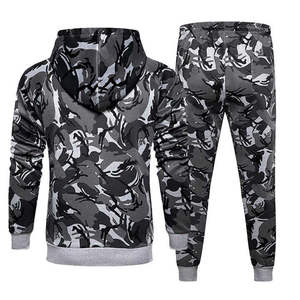 Survêtements de fitness à manches longues pour hommes Survêtement décontracté à sublimation pour le sport Ensemble de sport chaud pour le jogging Respirant - Product Image 5