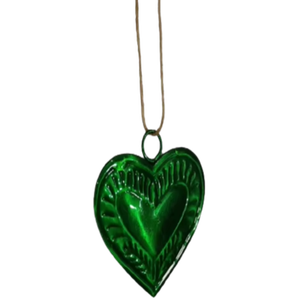 ชุดเครื่องประดับโลหะรูปหัวใจแบบห้อยสำหรับตกแต่งเทศกาลคริสต์มาสรูปหัวใจชุด3ชิ้น - Product Image 4