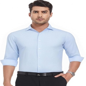 เสื้อเชิ้ตลำลองผ้าคอตตอน100% ระบายอากาศได้ดีสำหรับผู้ชายไซส์ใหญ่พิเศษแขนยาวติดกระดุมหน้าใส่สบาย - Product Image 3