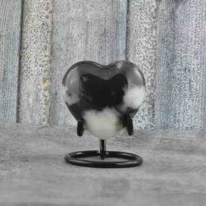 Urna DE RECUERDO DE Metal de moda directa de fábrica, urna de recuerdo de cremación de Metal con estampado de esmalte multicolor hecha a mano a precio asequible - Product Image 3