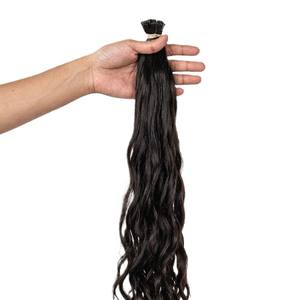 Summer Hot Trend 24 ''Blonde #60 Extensions de cheveux à pointe plate en kératine vierge indienne Water Wavy Style-Hot Trend in Summer - Product Image 4