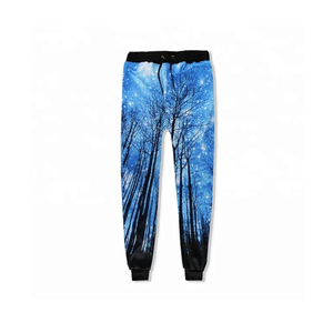 Men's Casual Style Sublimation Sweat <b>Pants</b> Unique Designs Lightweight and Comfortable Hot Sale Anti-Wrinkle Trunk - Product Image 3