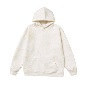 Sudaderas con capucha de algodón grueso con bordado de peso pesado para hombres, fabricantes de ropa Essentials 500 Gsm, sudaderas con capucha de gran tamaño personalizadas - Product Image 1