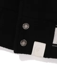 เสื้อแจ็กเก็ตเบสบอลตัวอักษรขนาดใหญ่สำหรับผู้ชาย/ผู้หญิง/วัยรุ่นมหาวิทยาลัย - Product Image 6