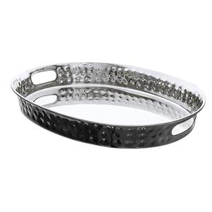 Vente chaude Rouillé Vintage Look Galvanisé Plateau De Service En Métal Pour La Maison Restaurant De Mariage Bar Ferme Parties Plateau De Service - Product Image 4