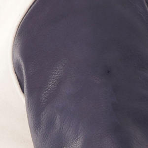 2025 nouvelle veste universitaire de Baseball pour hommes personnalisée longue bombardier en Satin noir avec laine nouvelle condition pour veste de neige Varsity pour hommes - Product Image 6