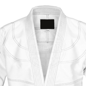 เครื่องแบบ BJJ GI ทำจากผ้าฝ้าย100% บริการ OEM เครื่องแบบ BJ GI น้ำหนักเบาสีทึบระบายอากาศได้ - Product Image 6