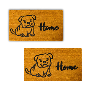 Tapis de bienvenue écologiques et robustes en coco avec support en PVC, antidérapant et résistant aux intempéries, décoration intérieure - Product Image 1