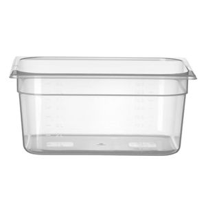 Contenitore per Alimenti Trasparente Profi Line GN 1/2 95L 325x265x(H)150mm Contenitore Gastronorm 1/2 HENDI - Product Image 1