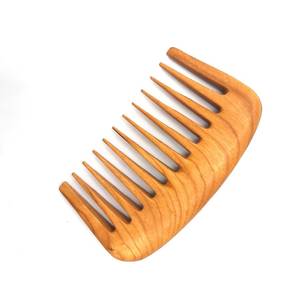 Peigne à cheveux en bois de luxe R M INTERNATION en gros, provenant d'Inde, durable, en vrac, avec couleur et logo personnalisés pour salon et usage domestique - Product Image 2