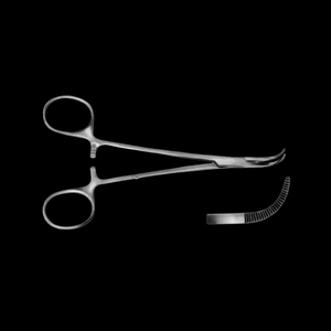 Pinzas Hemostáticas Curvas Manuales de Acero Inoxidable para Cirugía, Instrumentos Quirúrgicos, Precio de Mayoreo, Certificación CE - Product Image 4