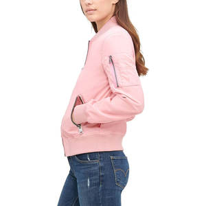 Blouson bombardier d'hiver pour femmes bombardier vêtements d'hiver pour femmes vente en gros de vestes personnalisées blouson bombardier en satin - Product Image 4