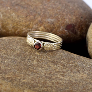 อินเทรนด์ขายส่งเครื่องประดับอัญมณี925แหวนโกเมนเงินสเตอร์ลิงแฮนด์เมดสไตล์ประณีตเครื่องประดับราคาโรงงาน - Product Image 3