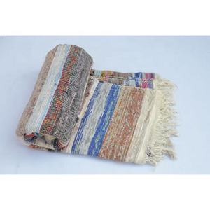 Multicolor Cotton Chindi Rug <b>Runner</b> Indian Handmade Floor Decorative Rugs Bathroom Rag <b>Runner</b> Door Mat Bath Mat - Product Image 4