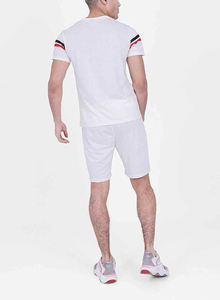 Logotipo personalizado, nuevo diseño, venta al por mayor, camiseta de verano para hombre, conjunto corto, ropa de calle para hombre, conjunto corto de 2 piezas - Product Image 2