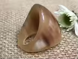 Natural Horn <b>Ring</b> Handmade Timeless Unique Stylish Artisan Durable Classic by crescent <b>crafts</b> - Product Image 4