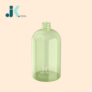 Soluciones OEM/ODM de alta calidad de Vietnam PET Envase cosmético Botella redonda Boston 300 ml 24/410 Alta calidad M0464T - Product Image 1