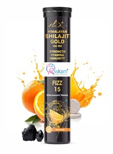 Offre Spéciale du fournisseur direct de l'usine Raskam Shilajit Gold Effervescent Enhamina Vitality Enhancer Adultes Himalayan Shilajit - Product Image 1
