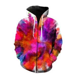 Sudadera con Capucha de Forro Polar para Hombre, Gruesa, de Invierno, Calidad Premium, Peluche, Diseño Sólido, Nueva Colección, Impermeable, Ecológica - Product Image 3