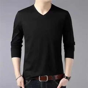 OEM Men's for T Shirts Custom Logo Plus Size Cotton/Bamboo Fiber 260 Grams Fabric Weight <b>Short</b> <b>Sleeve</b> Breathable Quick Dry - Product Image 2