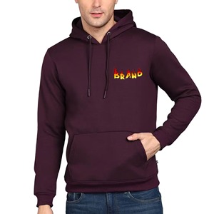 Custom Logo 400gsm Heavy <b>Weight</b> Streetwear Men's <b>Blank</b> Hoodies 100% Cotton Pullover French Terry Hoodie - Product Image 6