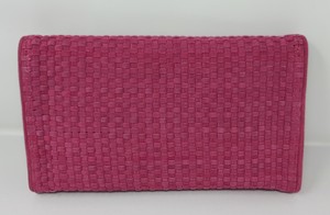 Tipo de cierre de cuero genuino Bolsillo interior magnético con cremallera Bolsos de cartera de estilo de embrague de cuero puro trenzado a mano para mujer y Niña - Product Image 6