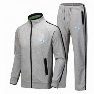 Vêtements de sport personnalisés pour hommes Survêtements de jogging avec fermeture éclair Joggers d'entraînement pour hommes Survêtement en nylon coupe-vent en polyester - Product Image 1